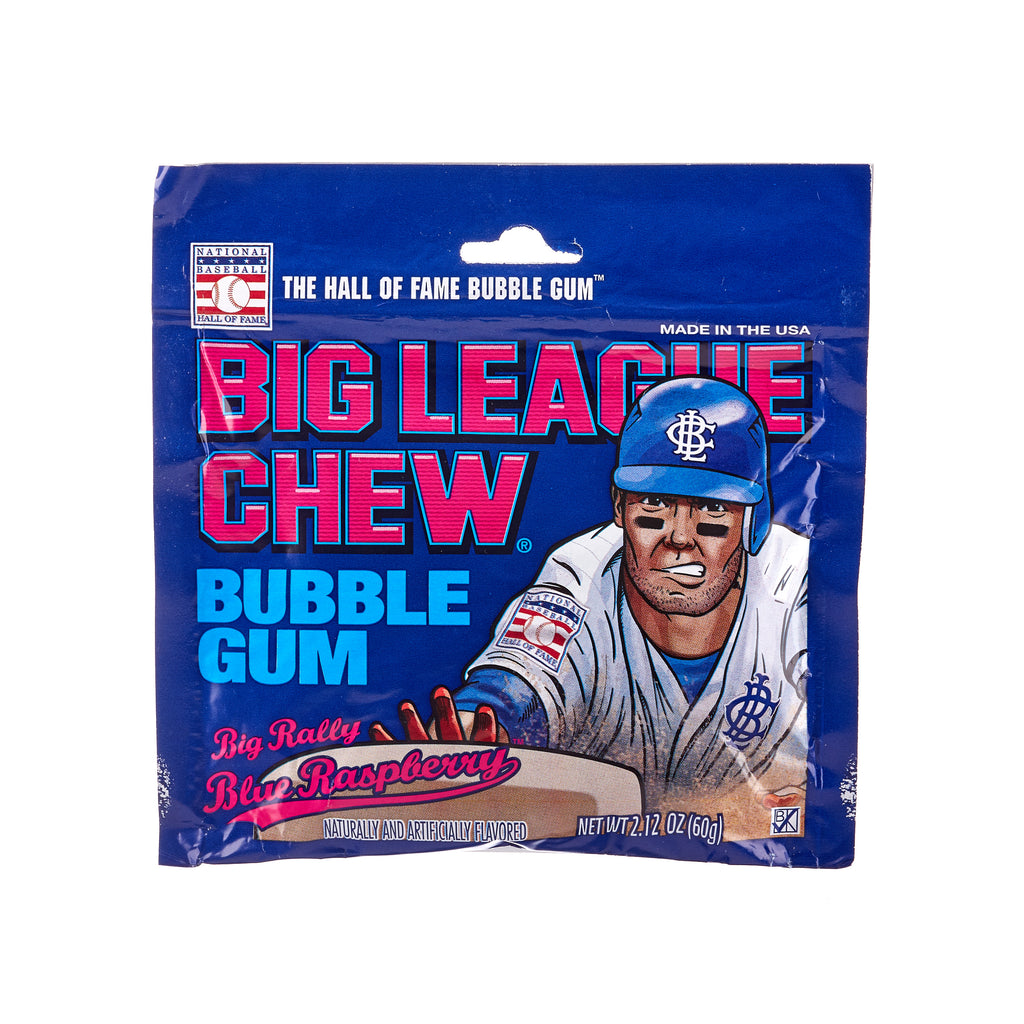Big League Chew Bubble Gum // Big Rally Blue Raspberry | Confectionery