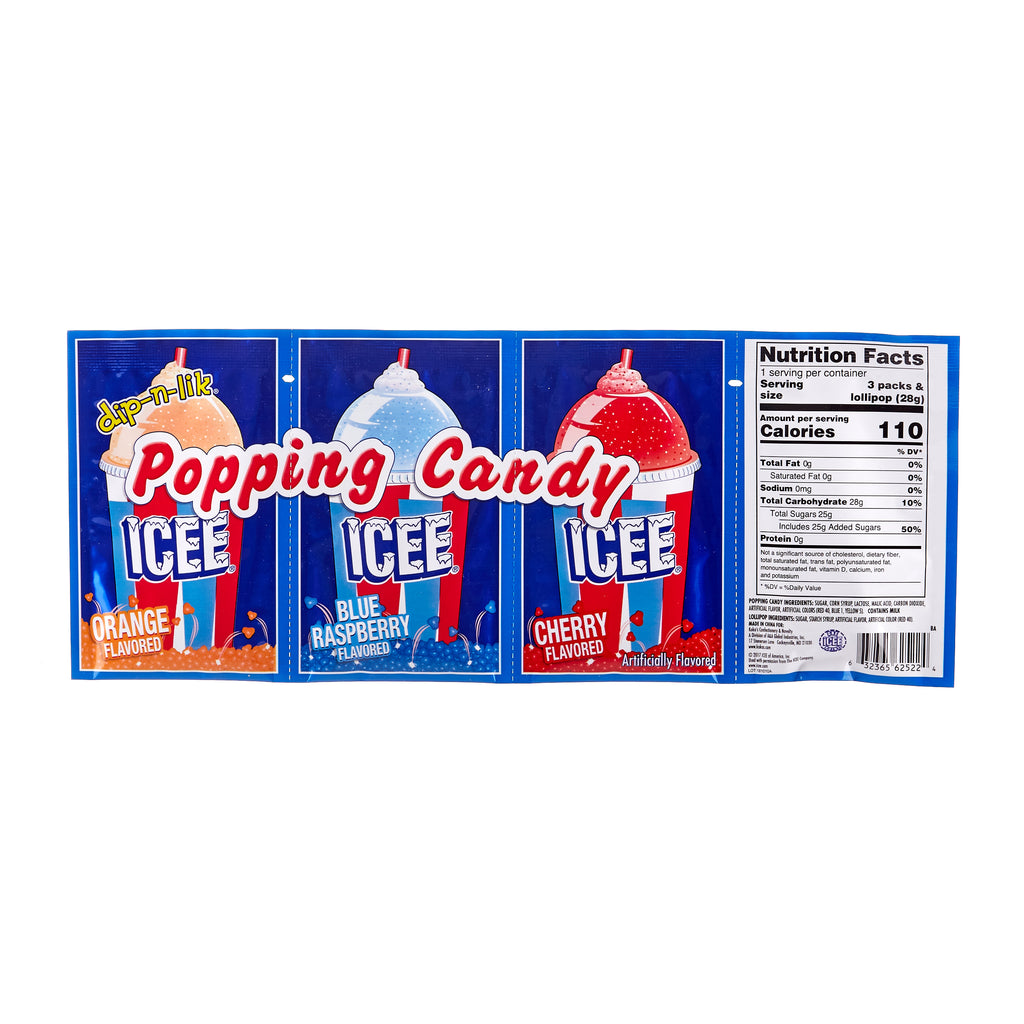 ICEE Popping Candy Dip-n-Lik | Our Satellite Hearts