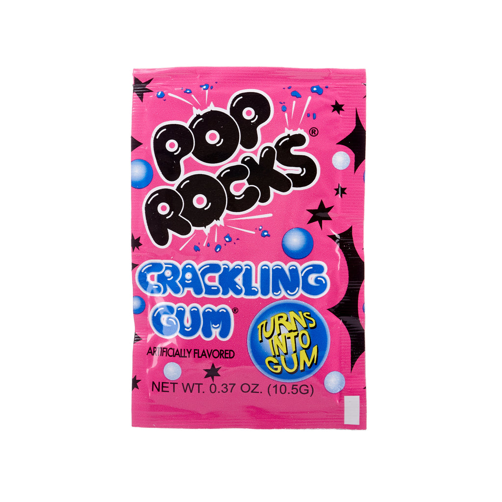 Pop Rocks Popping Candy // Crackling Gum Flavour | Confectionery