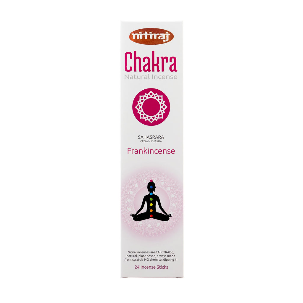 Nitiraj // Chakra Natural Incense - Sahasrara (Crown Chakra) Frankincense