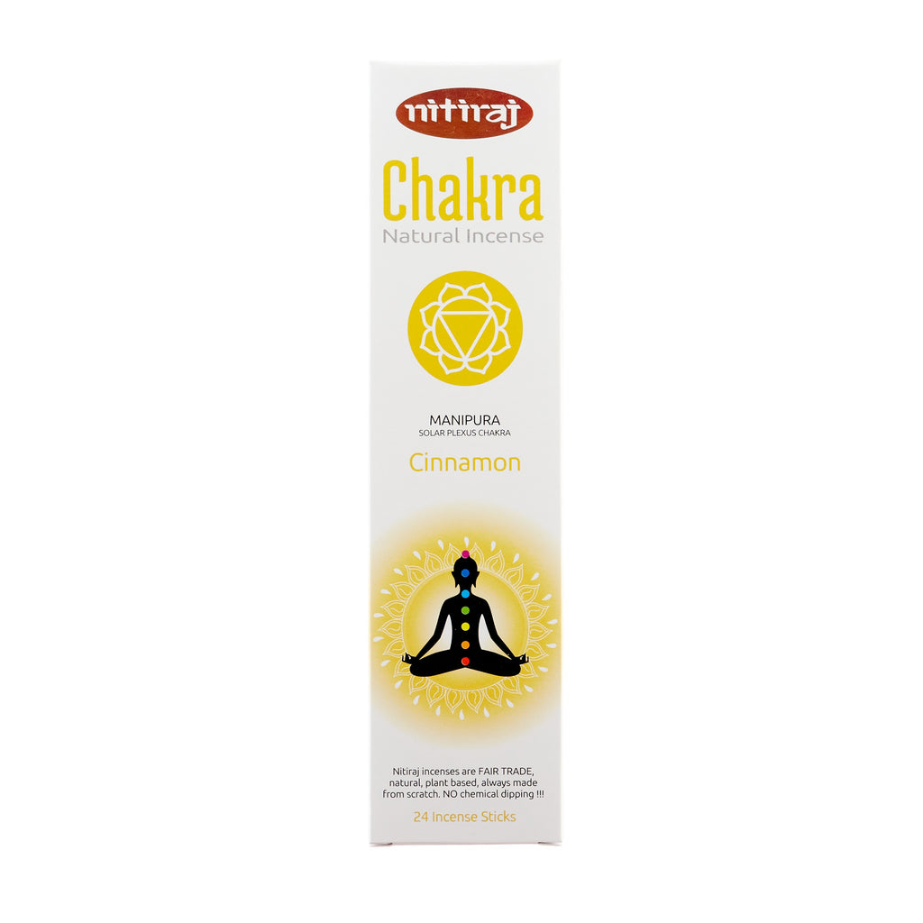 Nitiraj // Chakra Natural Incense - Manipura (Solar Plexus Chakra) Cinnamon