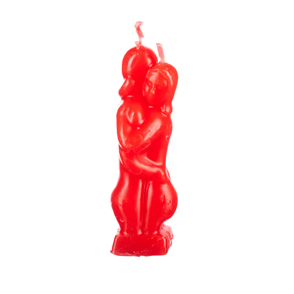 Ritual Figurine Candle // Erotic Couple - Red