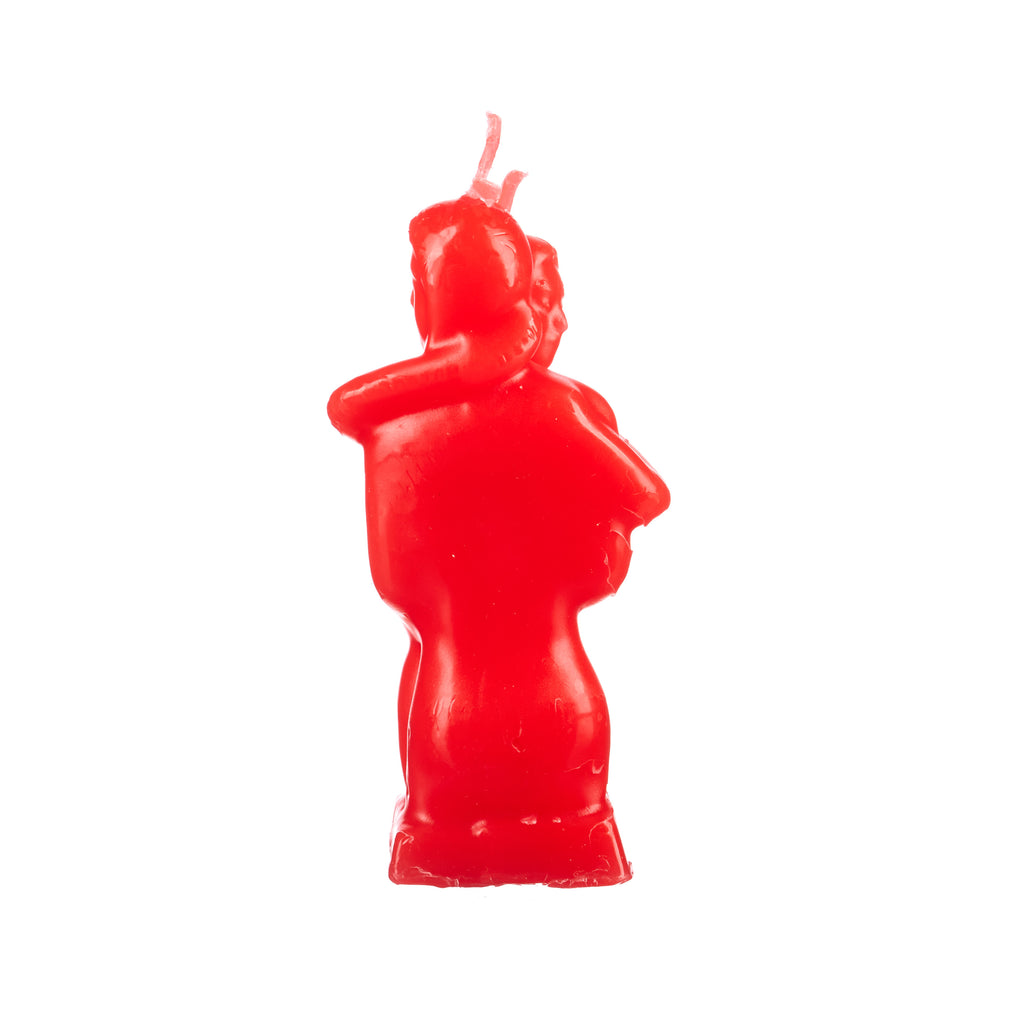 Ritual Figurine Candle // Erotic Couple - Red