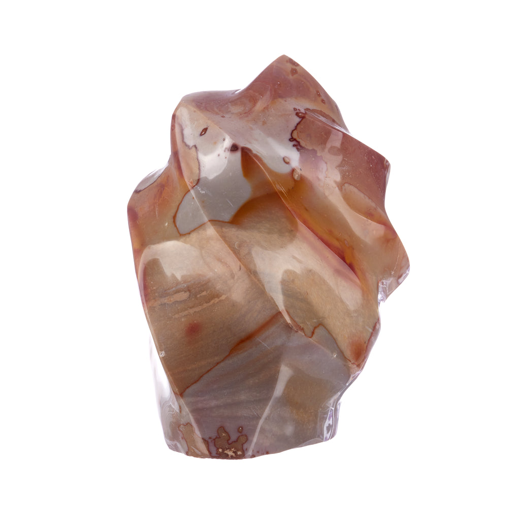 Large Polychrome Jasper Flame | Crystals