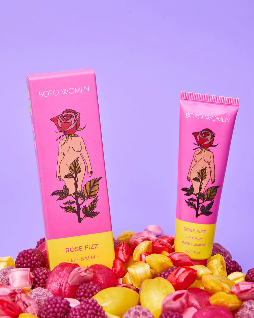 Bopo Women // Rose Fizz Lip Balm
