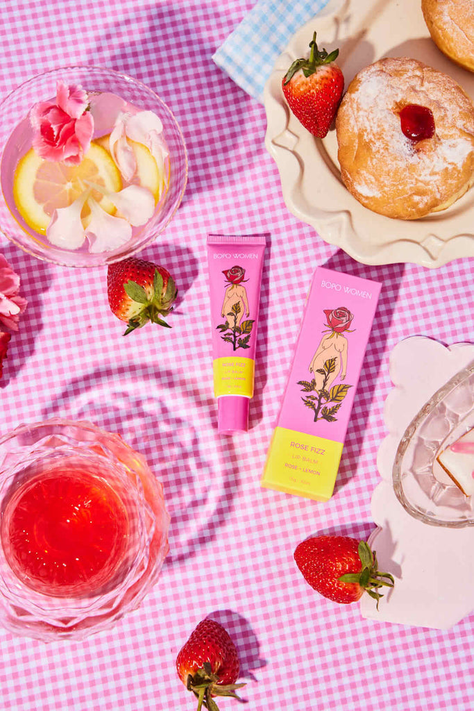 Bopo Women // Rose Fizz Lip Balm