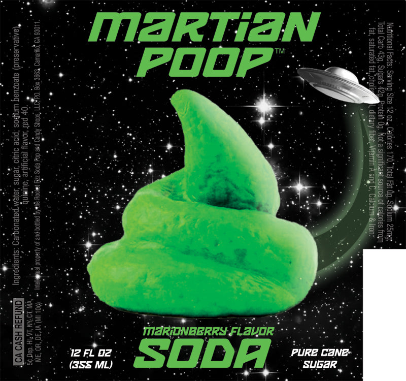 Rocket Fizz // Martian Poop Soda