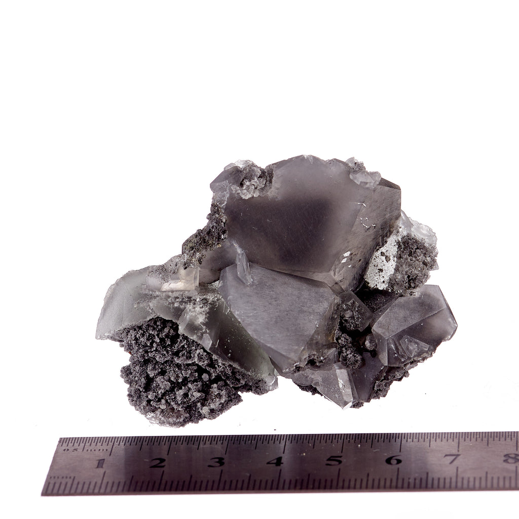 Smokey Calcite & Fluorite #4