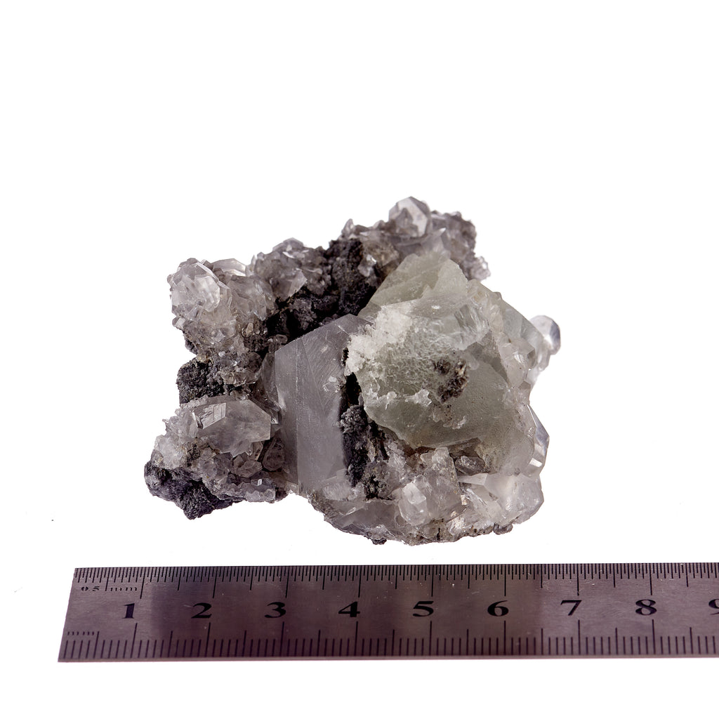 Smokey Calcite & Fluorite #5