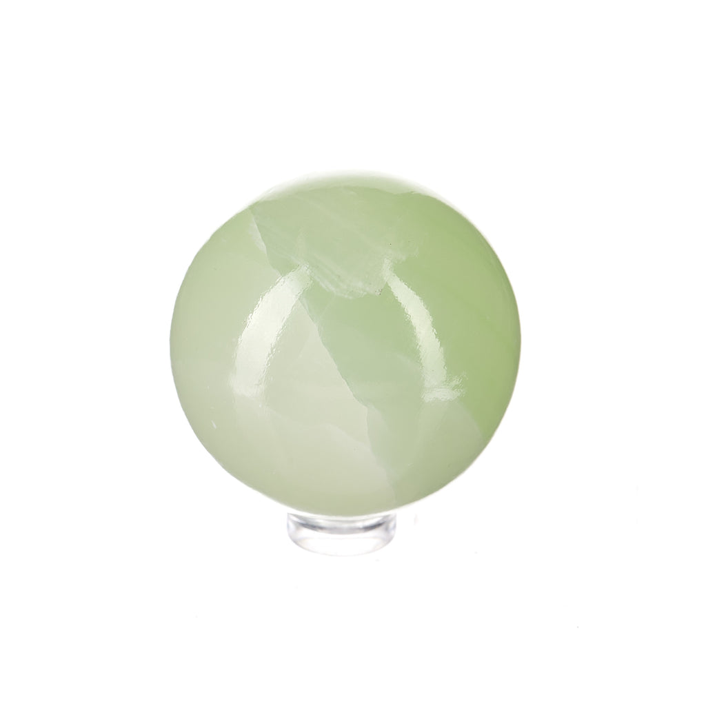 Green Calcite Sphere #3