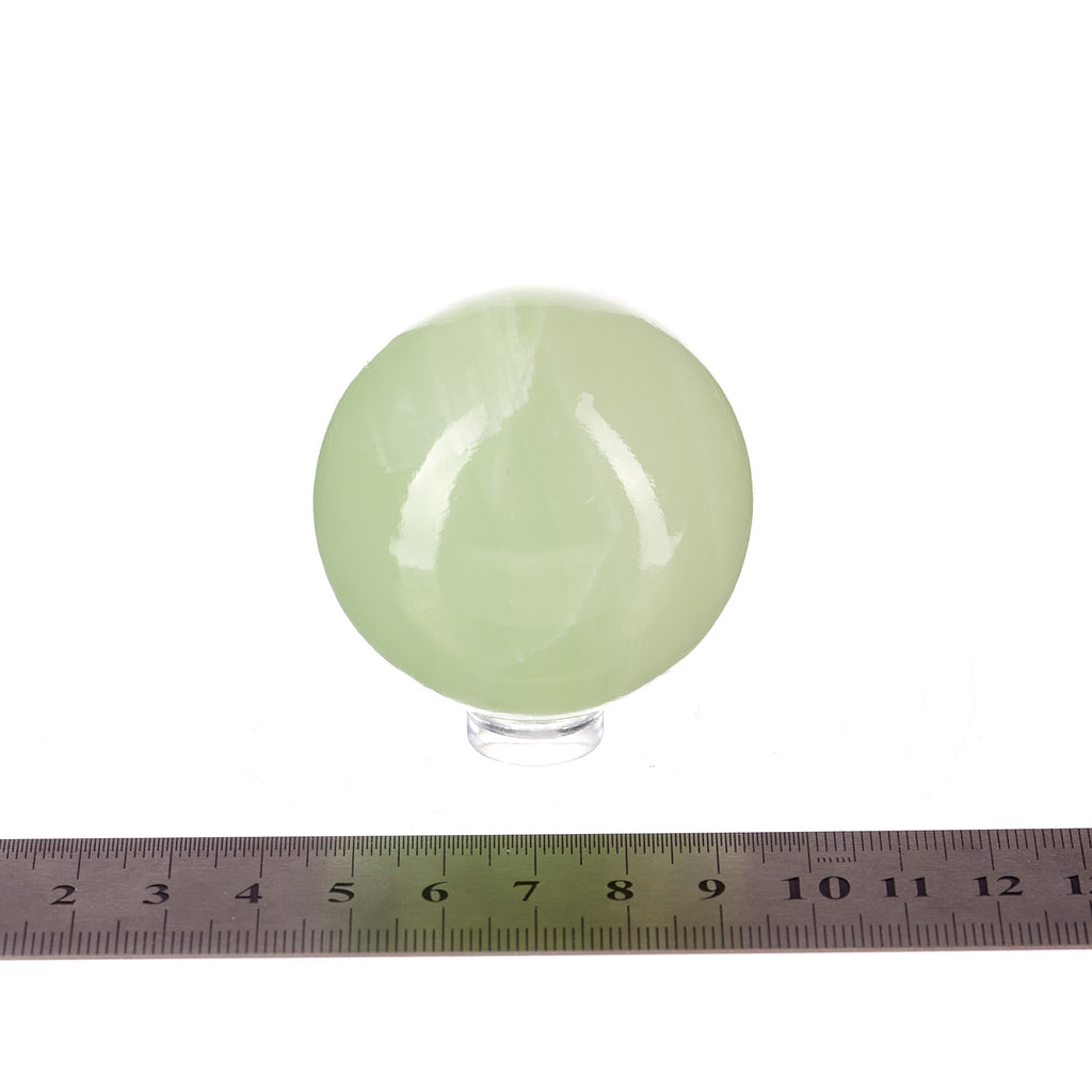 Green Calcite Sphere #3