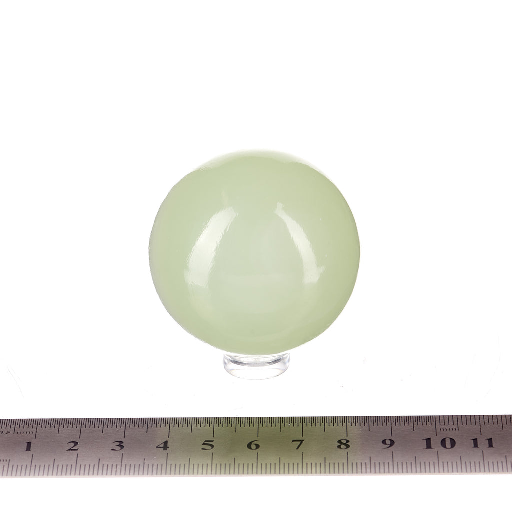 Green Calcite Sphere #4