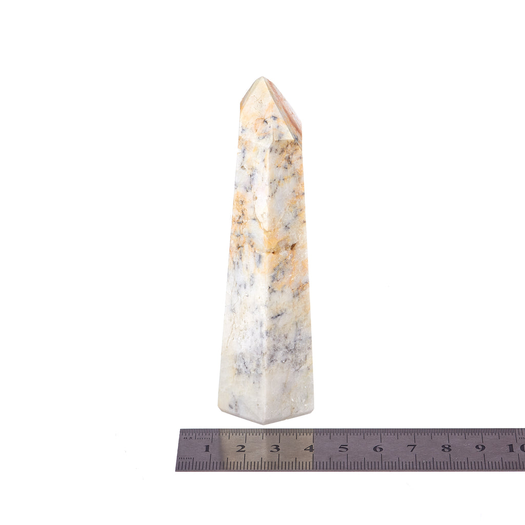 Tourmaline, Mica & Chalcedony Point #2