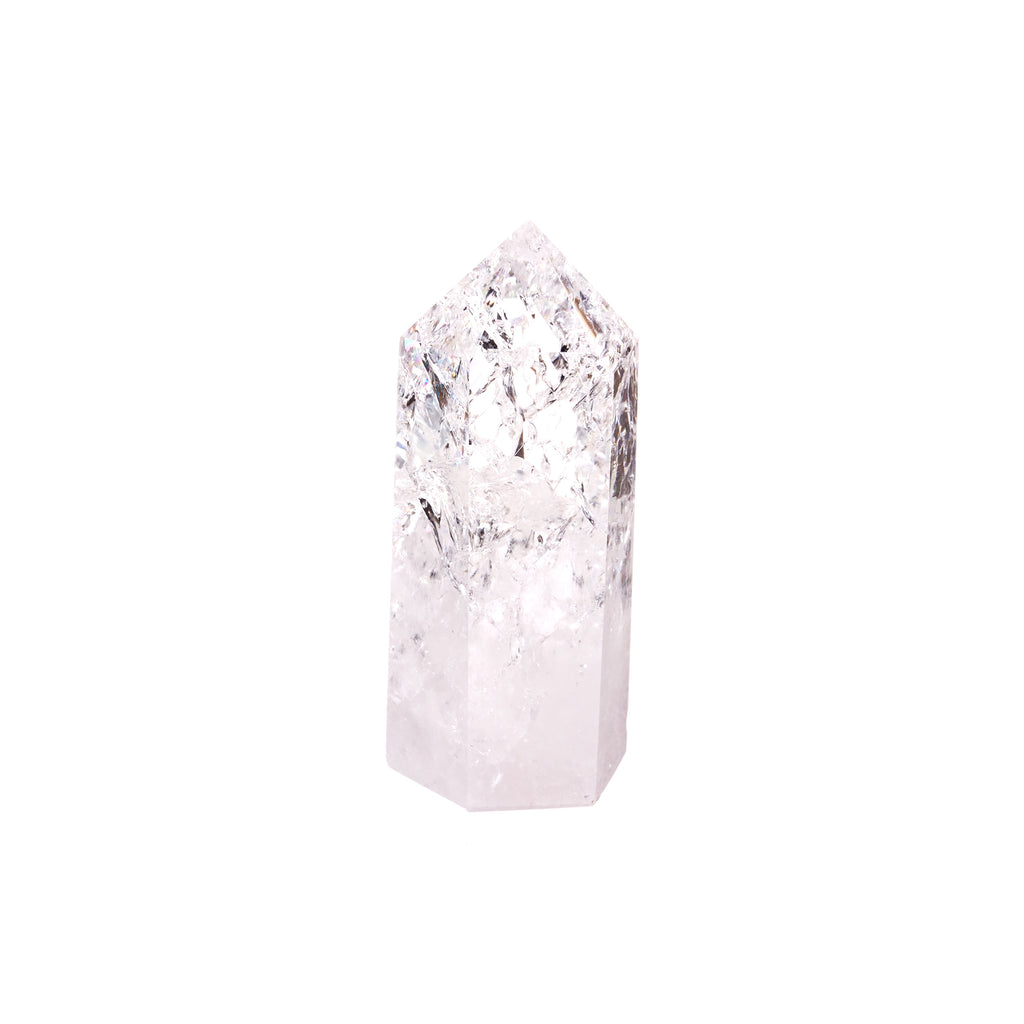 Fire and Ice Quartz Point #9 | Crystals