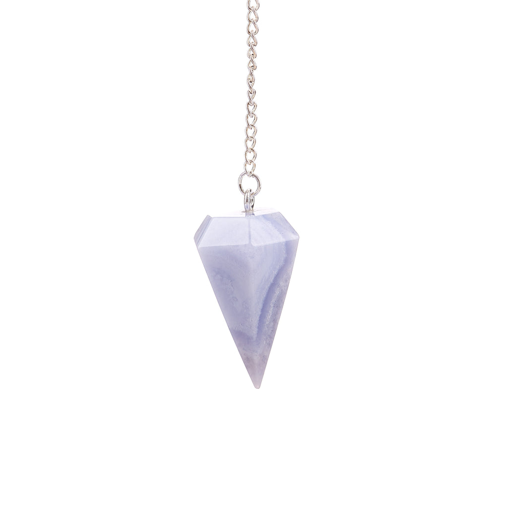 Blue Lace Agate Pendulum | Pendulums