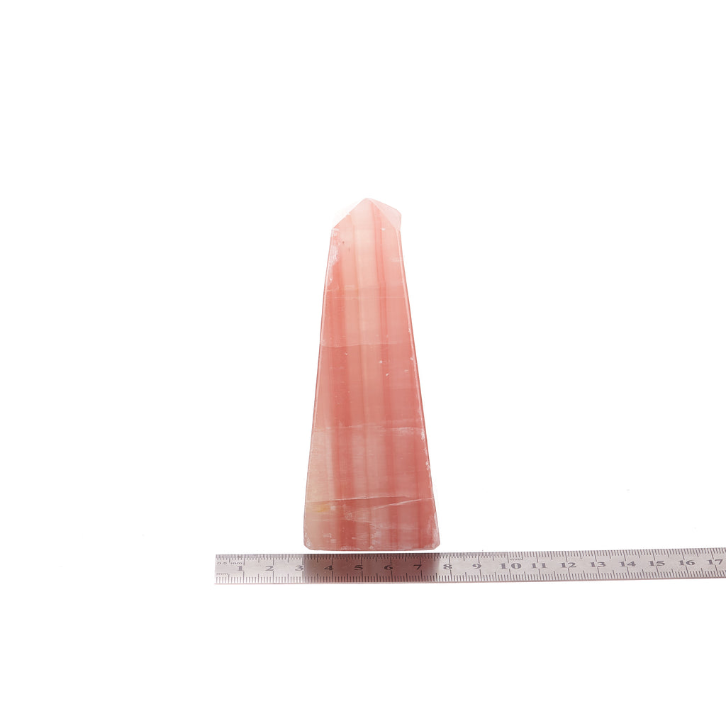 Strawberry Calcite Obelisk #4 | Crystals