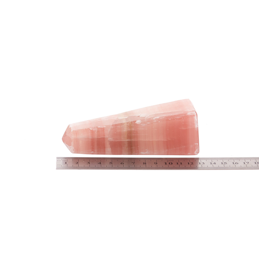 Strawberry Calcite Obelisk #5 | Crystals