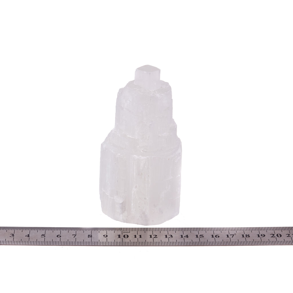 Selenite Tower - 10cm | Crystals