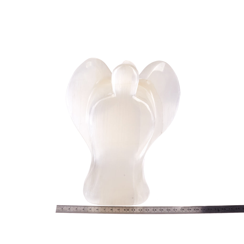 Selenite Lamp - Angel | Crystals
