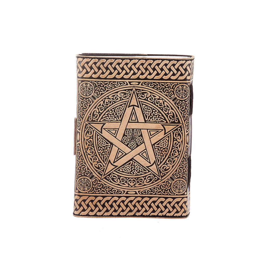 Star Brown & Black Leather Journal | Journals