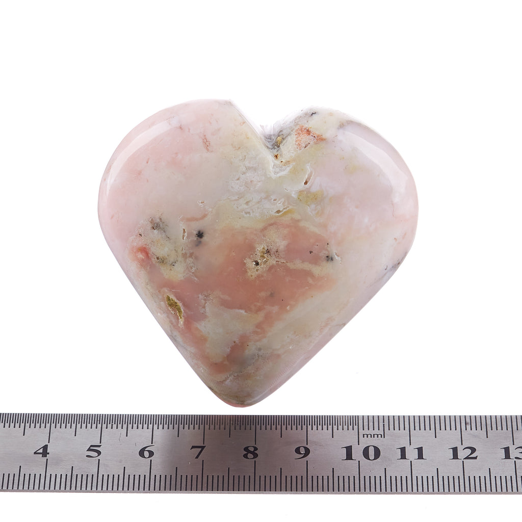 Pink Opal Heart #4 | Crystals