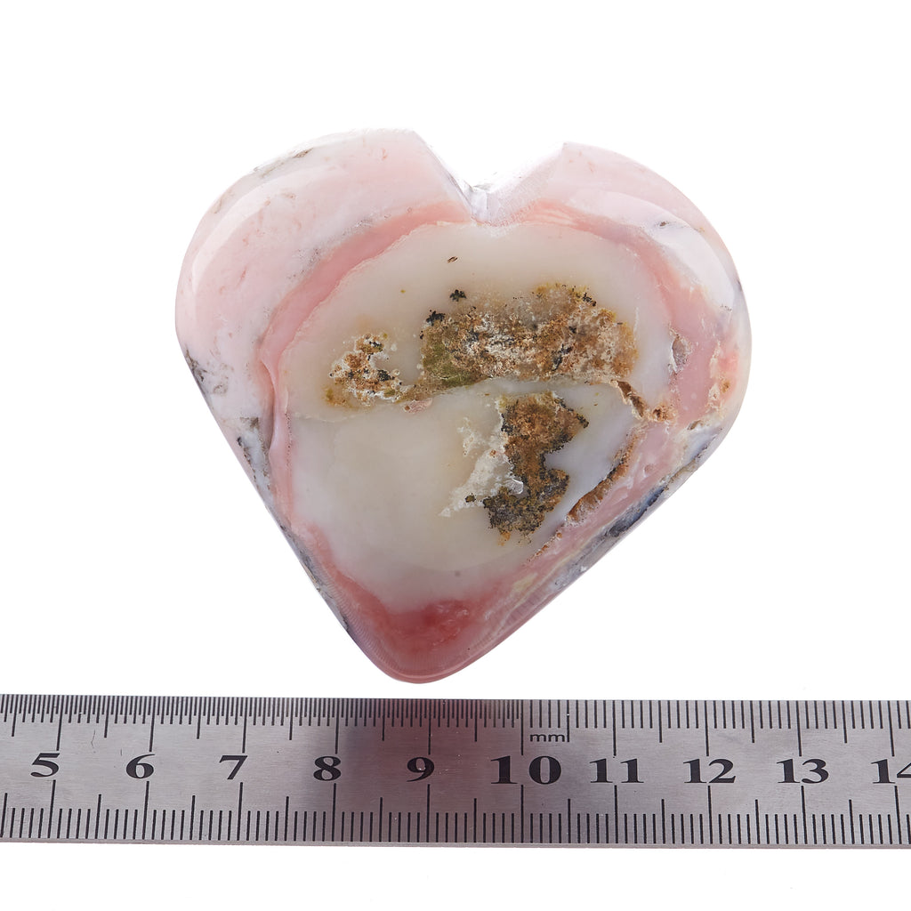 Pink Opal Heart #4 | Crystals