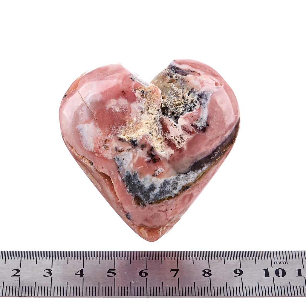 Pink Opal Heart #9 | Crystals