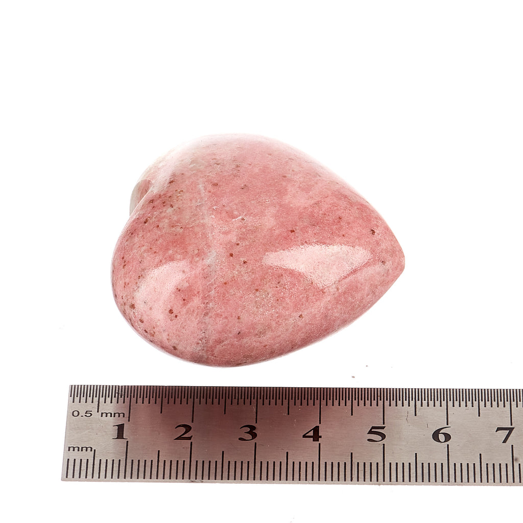 Thulite Heart #3 | Crystals