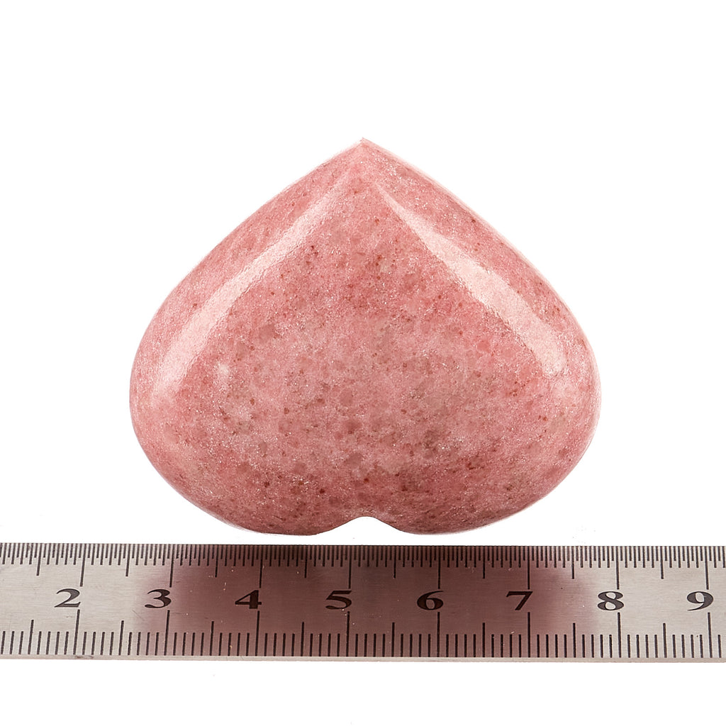 Thulite Heart #6 | Crystals