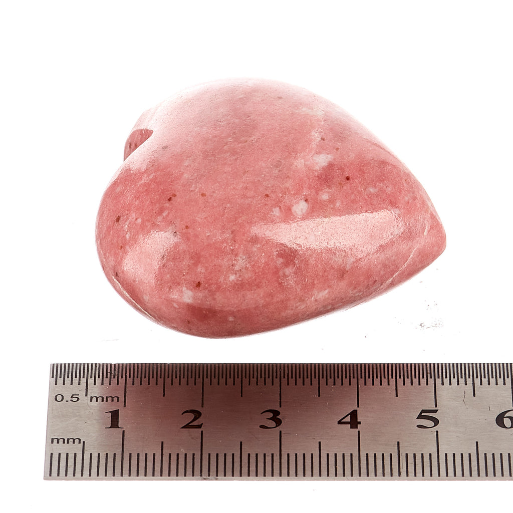 Thulite Heart #9 | Crystals