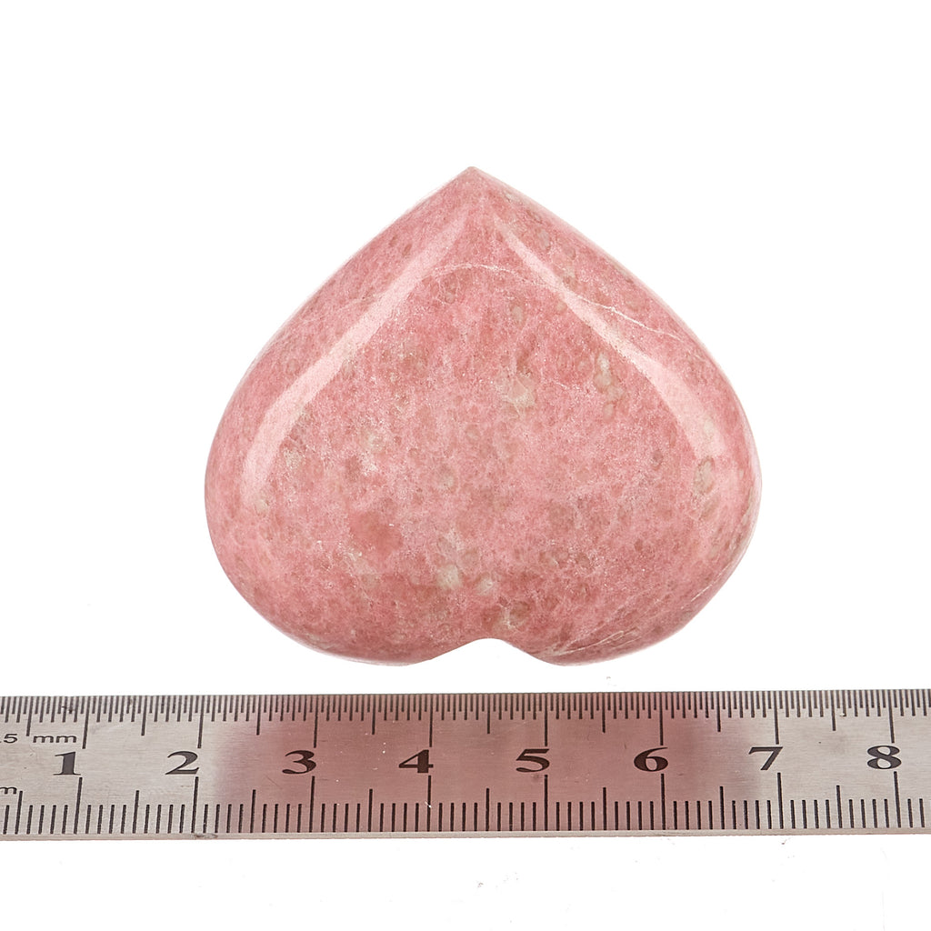 Thulite Heart #13 | Crystals