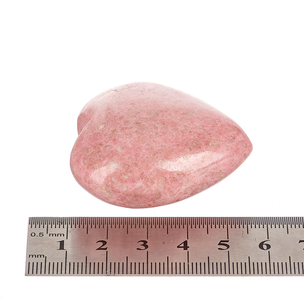 Thulite Heart #14 | Crystals