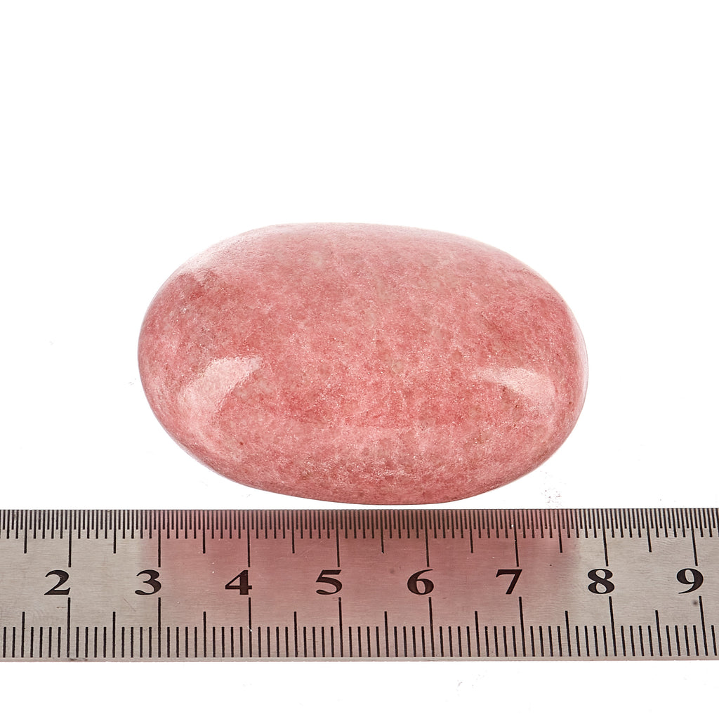 Thulite Palm Stone #3 | Crystals