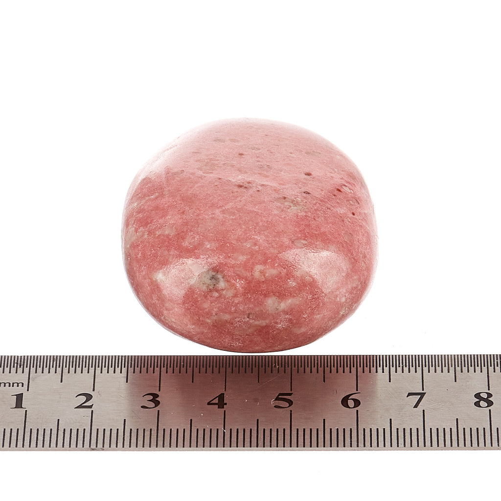 Thulite Palm Stone #7 | Crystals