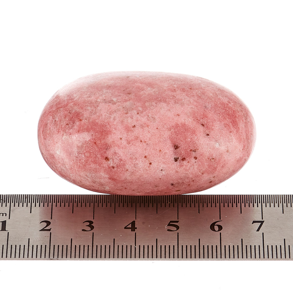 Thulite Palm Stone #8 | Crystals