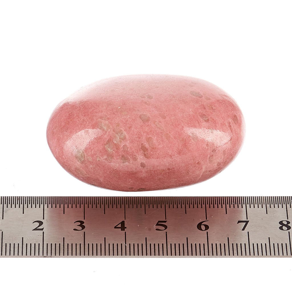 Thulite Palm Stone #10 | Crystals
