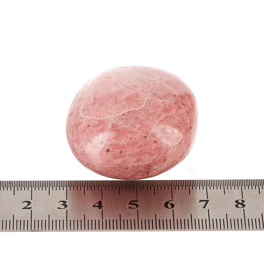 Thulite Palm Stone #12 | Crystals