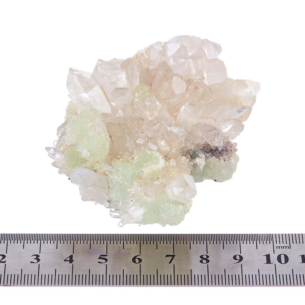 Prehnite In Quartz #2 | Crystals