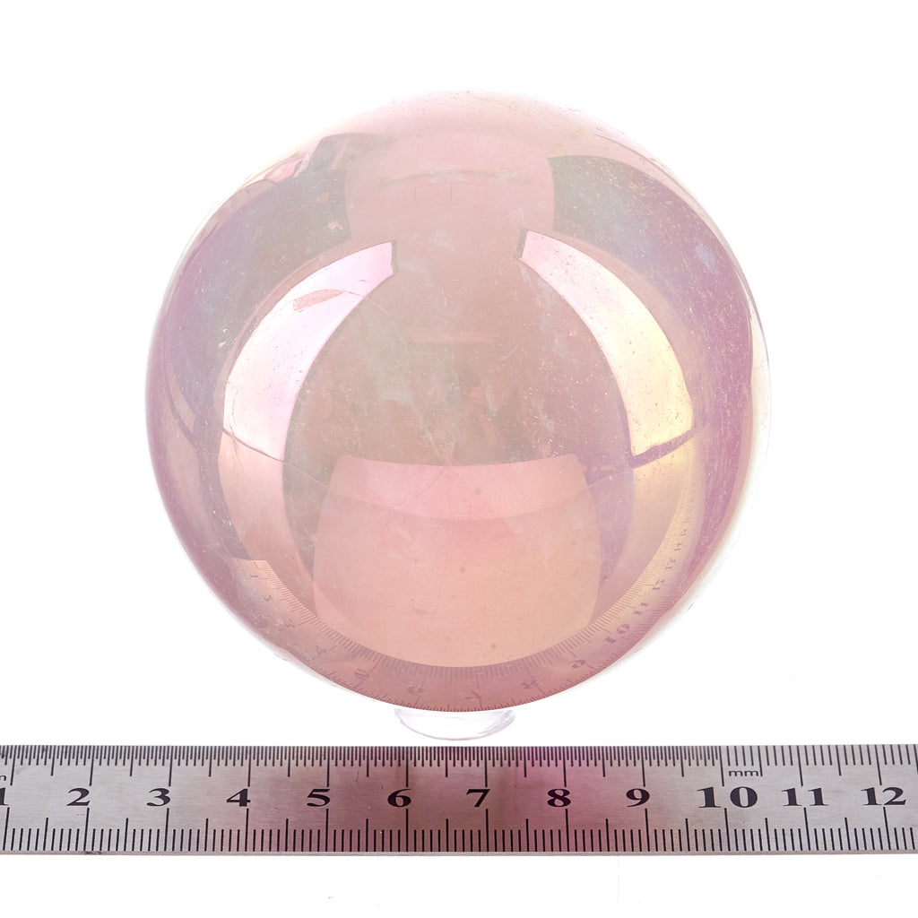 Rose Aura Sphere #1 | Crystals