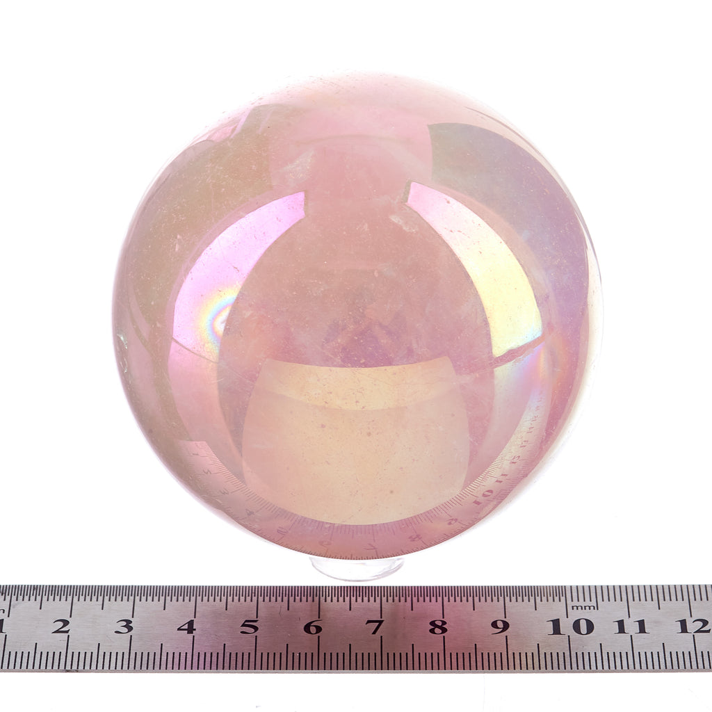 Rose Aura Sphere #1 | Crystals
