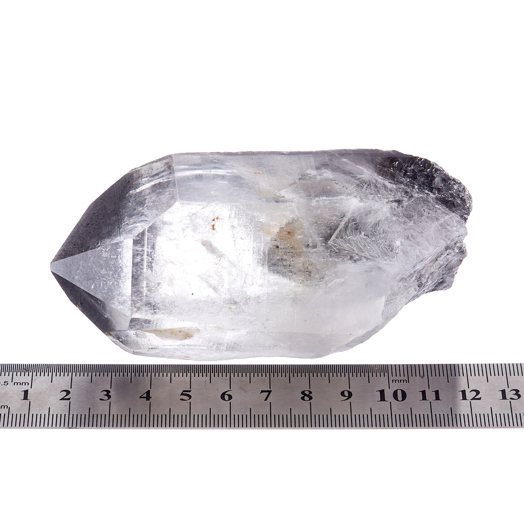 Black Phantom Lemurian Quartz Point #2 | Crystals