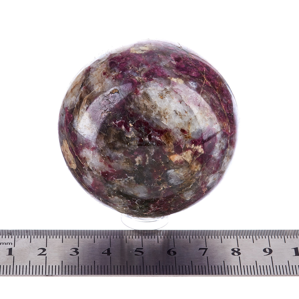 Rubellite Sphere #2 | Crystals