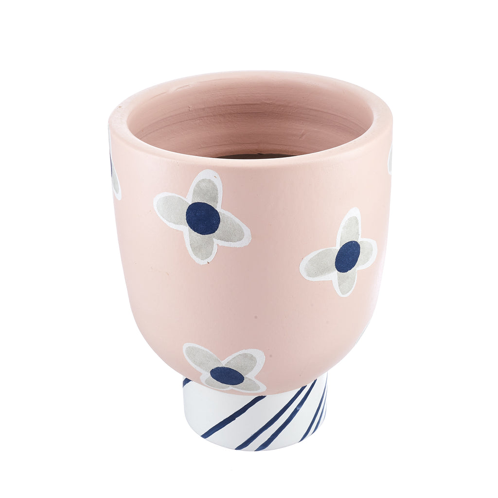 Jones & Co //  Pasedena Planter - Pink | Ceramics