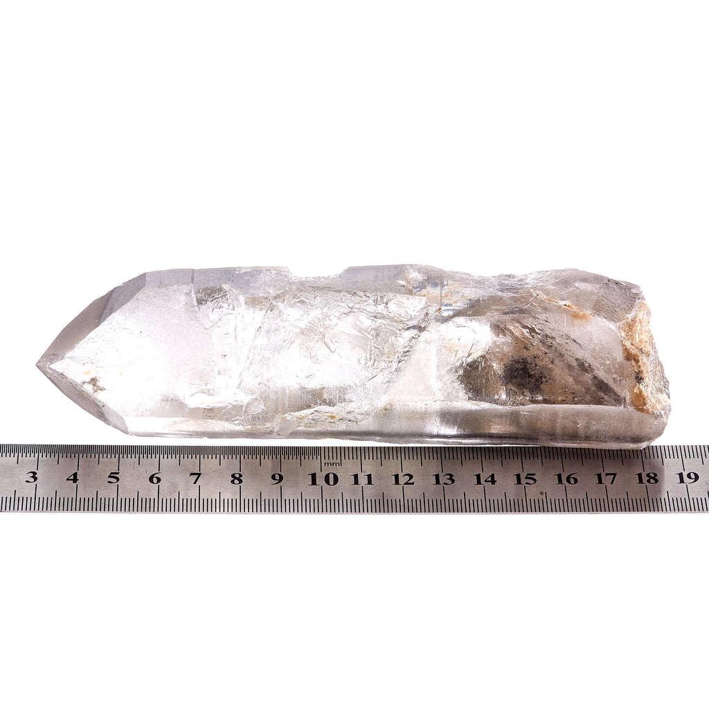 Black Phantom Lemurian Quartz Point #13 | Crystals