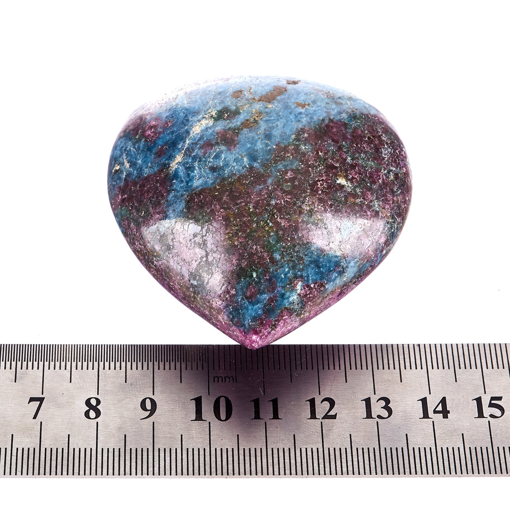 Ruby In Kyanite Heart #2 | Crystals