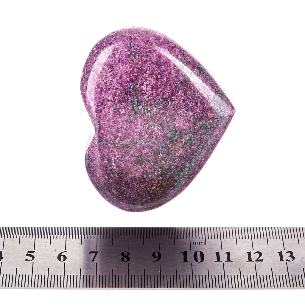 Ruby In Kyanite Heart #3 | Crystals