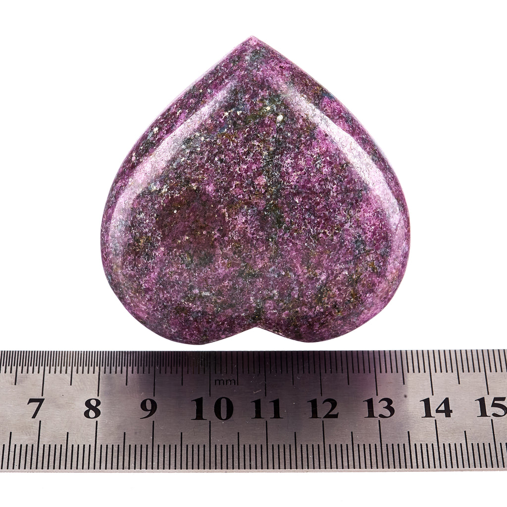 Ruby In Kyanite Heart #3 | Crystals
