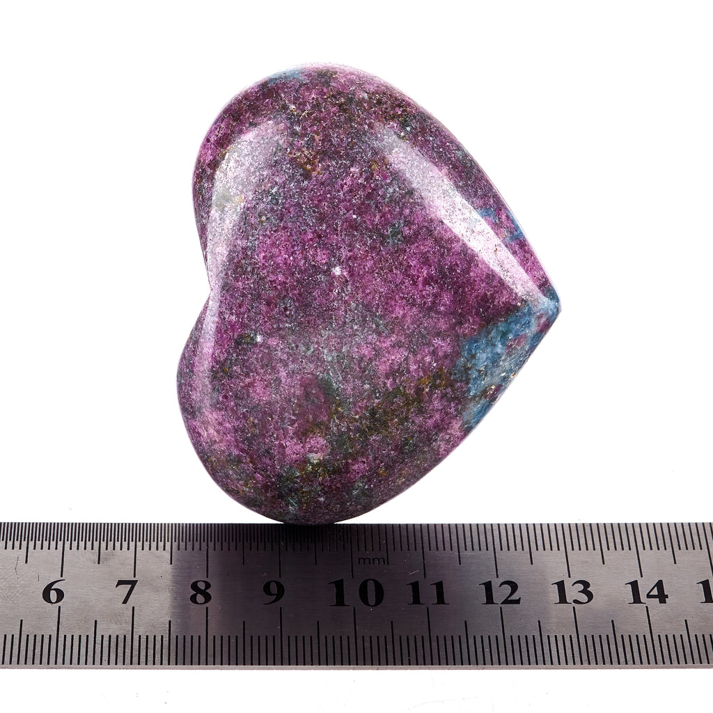 Ruby In Kyanite Heart #4 | Crystals