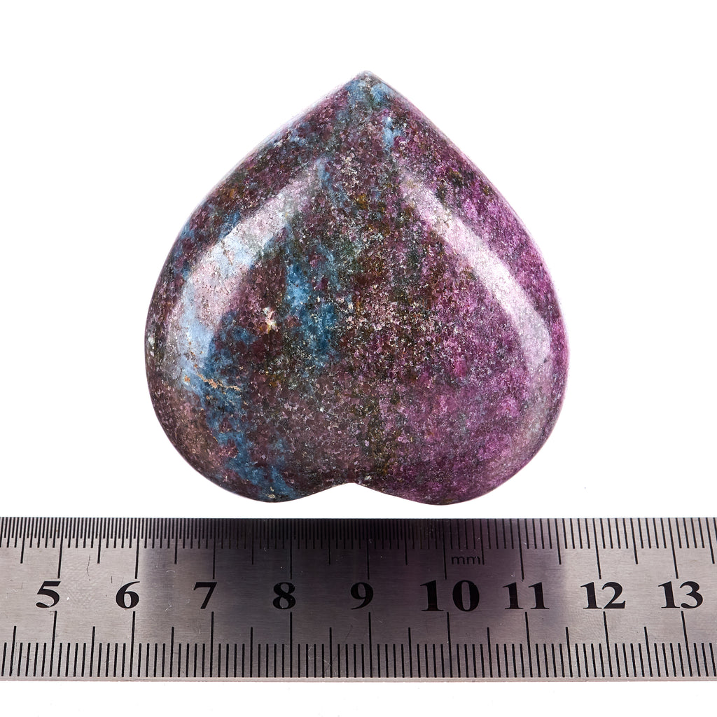 Ruby In Kyanite Heart #6 | Crystals