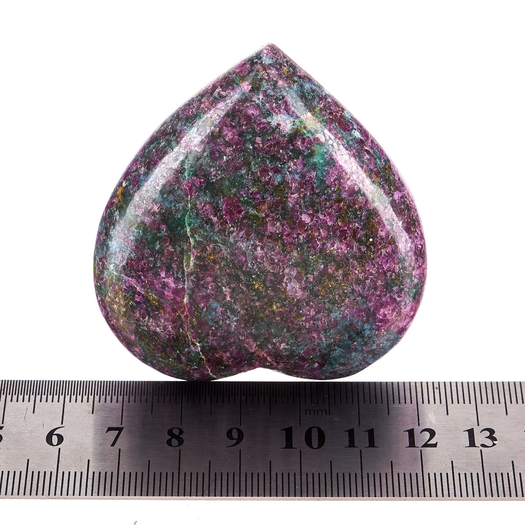 Ruby In Kyanite Heart #9 | Crystals